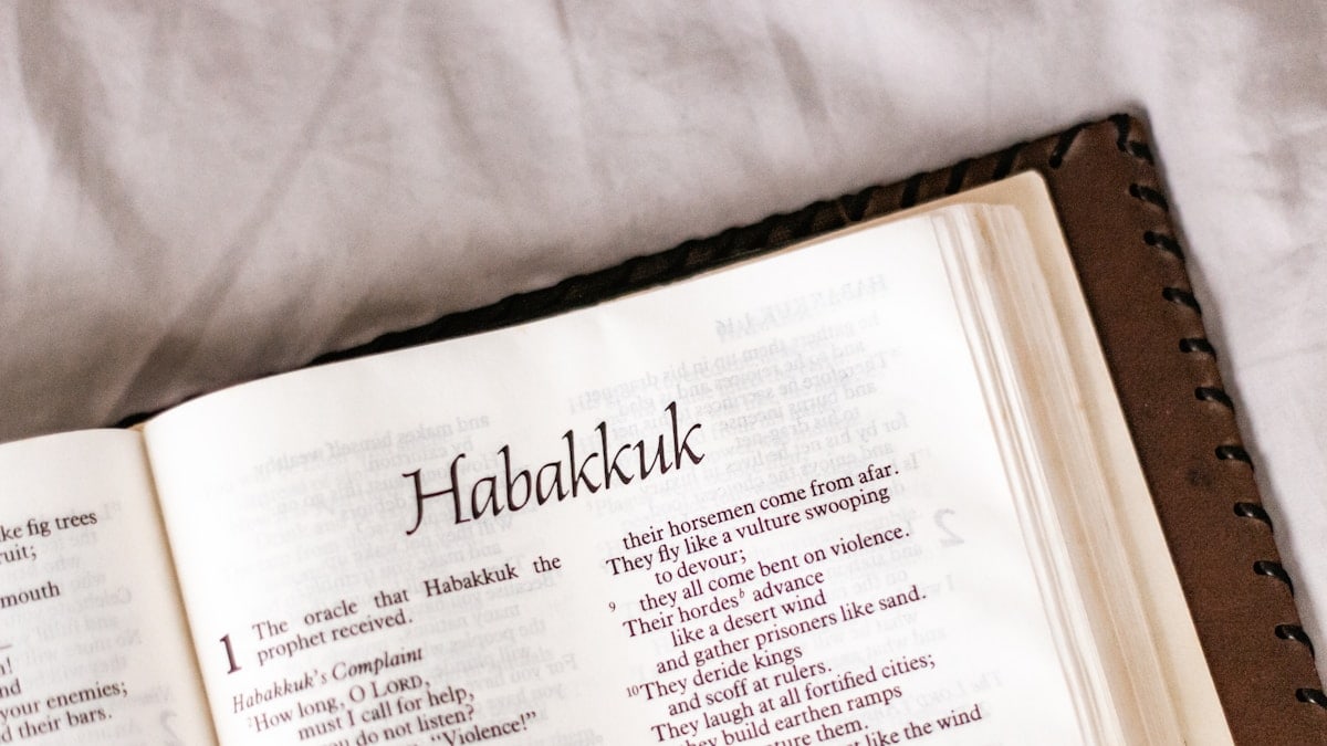 The Bible book Of Habakkuk